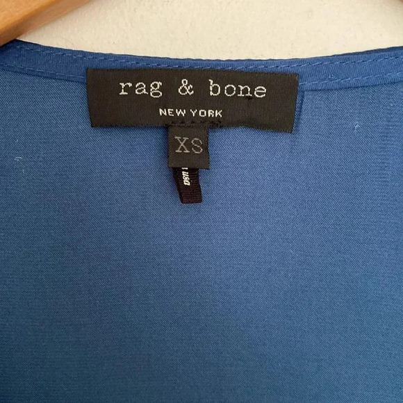 Rag & Bone navy blue tank top layered and asymmetric size XS - Picture 2 of 6